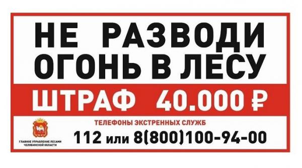 Златоустовцы, соблюдайте правила пожарной безопасности в лесу