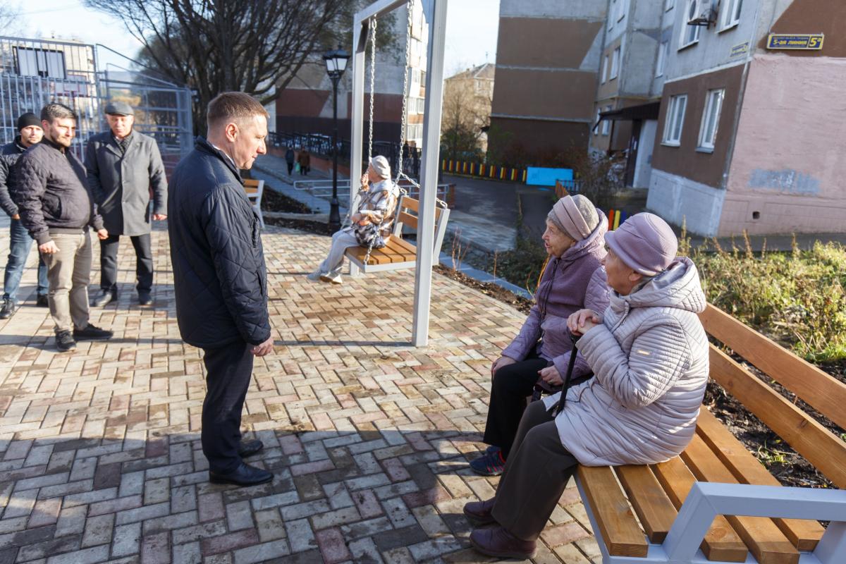 Златоуст продолжает радовать жителей новыми благоустроенными пространствами
