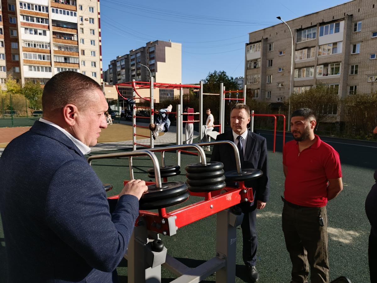 В Златоусте проходит приемка благоустроенных общественных пространств