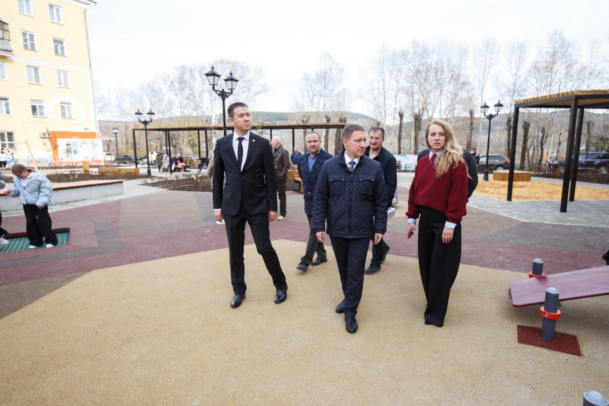 В Златоусте открыли очередное общественное пространство по нацпроекту