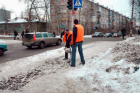 В Златоусте борются с наледями